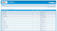 Desktop Screenshot of forum.autokrosar.cz
