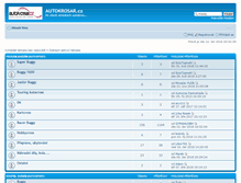 Tablet Screenshot of forum.autokrosar.cz